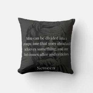 Seneca's Division: The Doers and the Critics Cushion