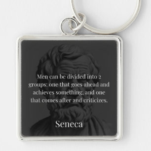 Seneca's Division: The Doers and the Critics Key Ring