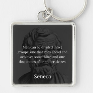 Seneca's Division: The Doers and the Critics Key Ring