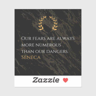 Seneca's Insight: Fears Compared to Real Dangers