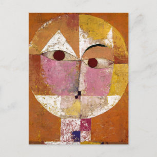 Senecio (Baldgreis) (1922) by Paul Klee Postcard