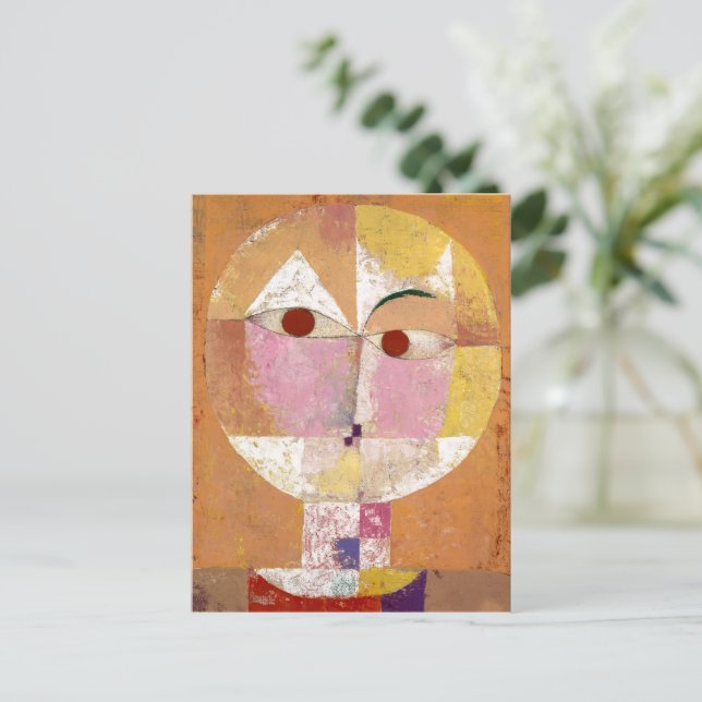Senecio | Paul Klee | Postcard (Standing Front)