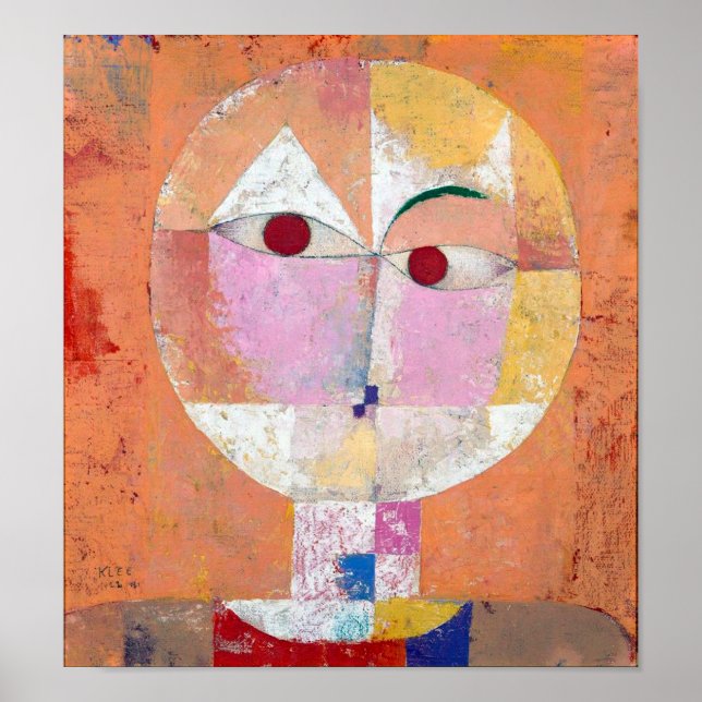 Senecio, Paul Klee Poster (Front)