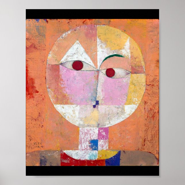 Senecio, Paul Klee Poster (Front)