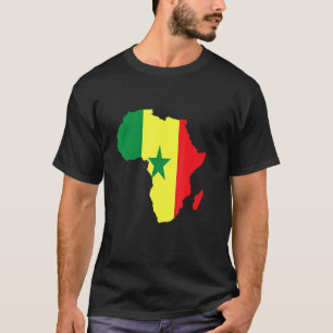Senegal Africa Football 2022 Funny Senegal Soccer T-Shirt