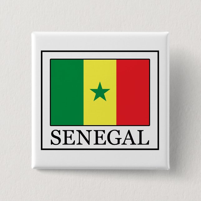 Senegal button (Front)