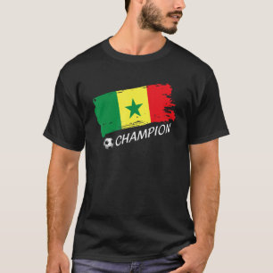 Senegal Champion Senegal Soccer Fan  National Team T-Shirt