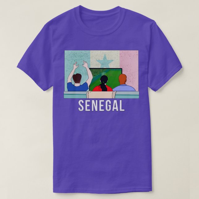Senegal Fans T-Shirt (Design Front)