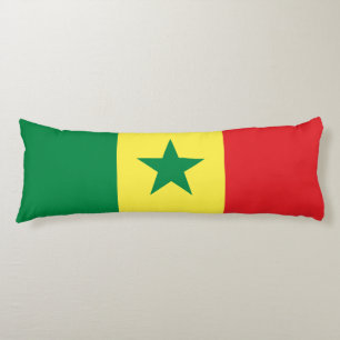 Senegal Flag Body Cushion