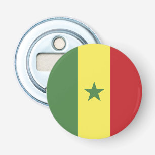 Senegal flag bottle opener