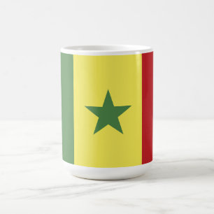 Senegal flag coffee mug