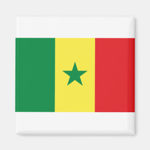 Senegal Flag Magnet