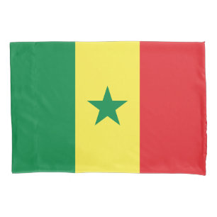 Senegal Flag Pillowcase
