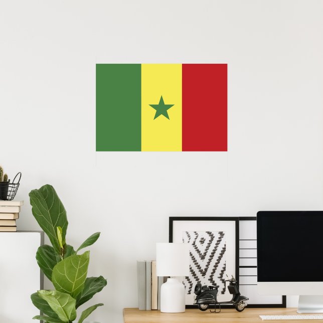 Senegal flag poster (Home Office)
