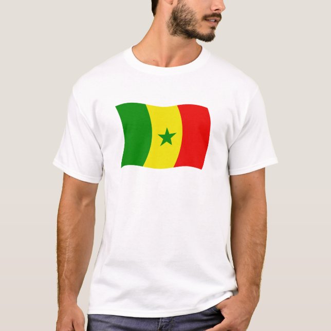 Senegal Flag Shirt (Front)