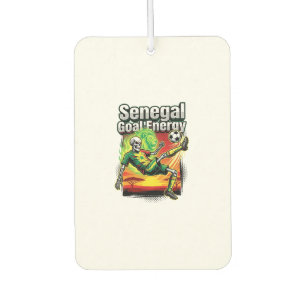 Senegal Goal Energy Skeleton Striker Nations Creat Car Air Freshener