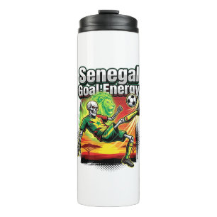 Senegal Goal Energy Skeleton Striker Nations Creat Thermal Tumbler