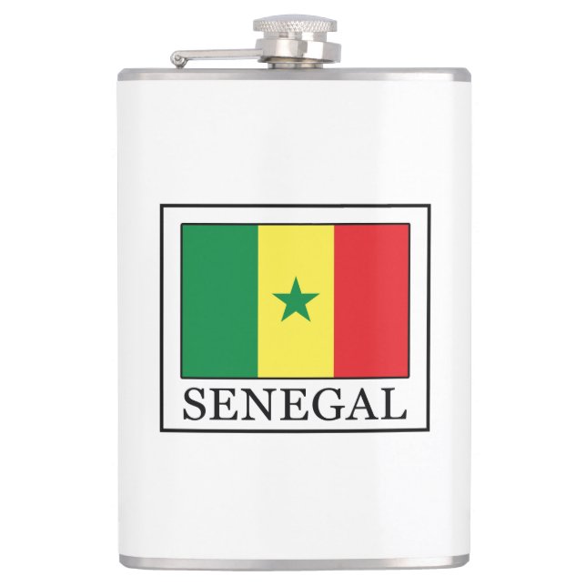 Senegal Hip Flask (Front)