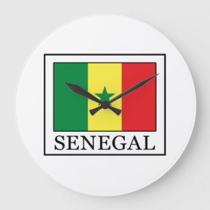 Senegal Large Clock