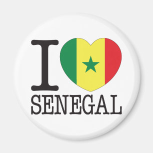 Senegal Love v2 Magnet