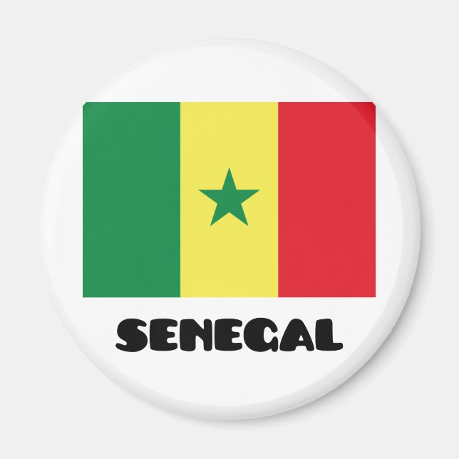 Senegal Magnet (Front)