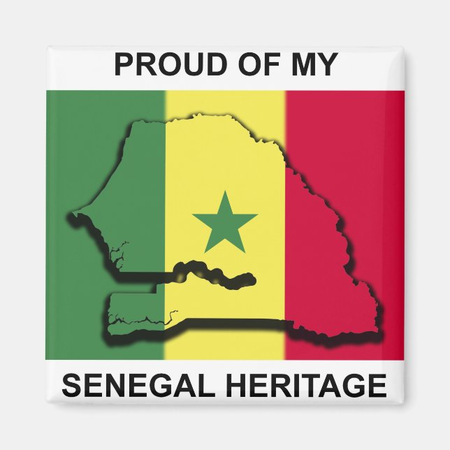 Senegal Magnet (Front)