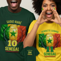 Senegal National Football Flag Heritage Soccer