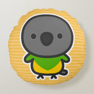 Senegal parrot round cushion