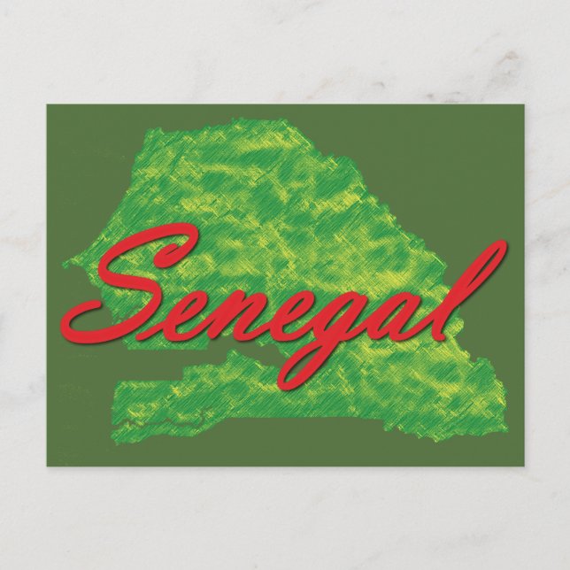 Senegal Postcard (Front)