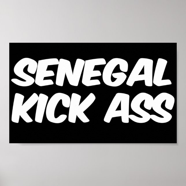 SENEGAL POSTER (Front)
