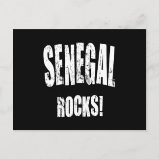 Senegal Rocks! Postcard