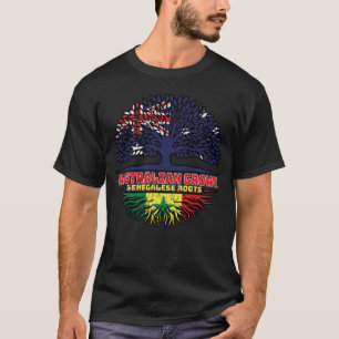 Senegal Senegalese Australian Australia Tree Roots T-Shirt