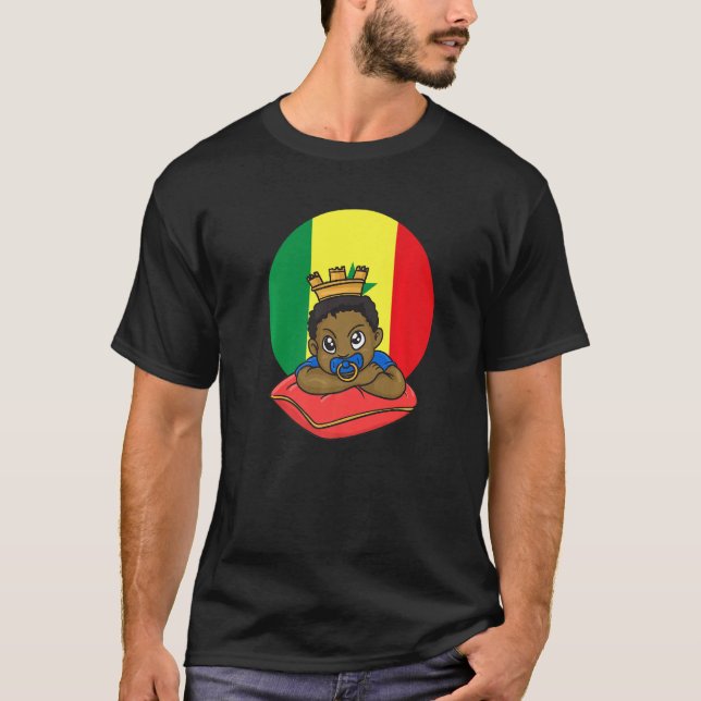 Senegal Senegalese West Africa Proud Prince Boy So T-Shirt (Front)