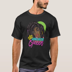 Senegal Senegalese West Africa Proud Princess Quee T-Shirt