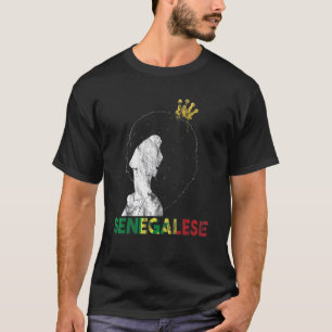 Senegal Senegalese West Africa Proud Princess Quee T-Shirt