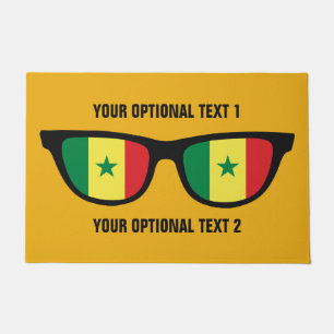 Senegal Shades custom door mats