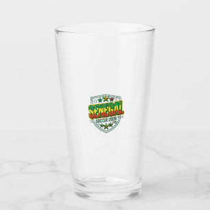 Senegal Soccer 2026 Soccer Bold Country Typography Glass