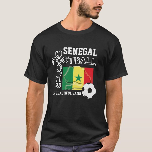 SENEGAL Soccer Football T-Shirt (Front)