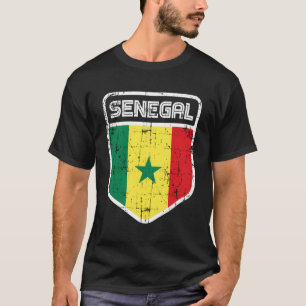 Senegal Sports Jersey Style Senegalese Flag Men Wo T-Shirt