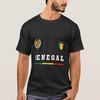 Senegal Sportsoccer Jersey Tee Flag Football Dakar
