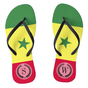 Senegalese Flag Thongs