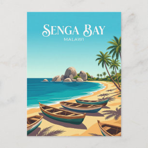 Senga Bay Malawi Postcard