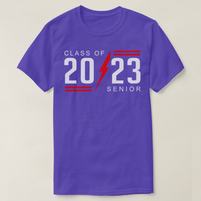 Senior 2023 Class of 2023 Graduate 14 T-Shirt (Design Front)