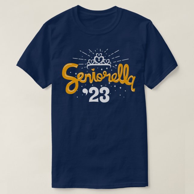 Senior 2023 Class of 2023 Graduate 44 T-Shirt (Design Front)