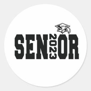 Senior 2023 Graduation Gift Class Of 2023  Classic Round Sticker