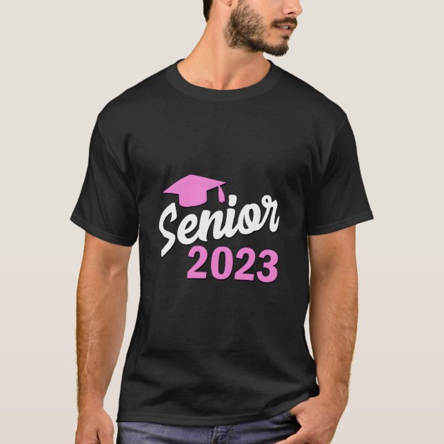 Senior 2023 Graduation Tassel Class Of 23 T-Shirt (Front)