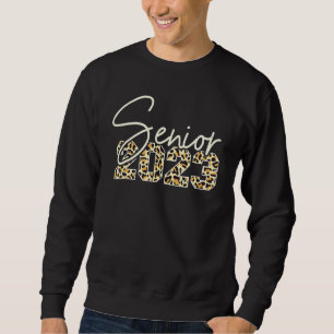 Senior 2023 Leopard Print Sweatshirt