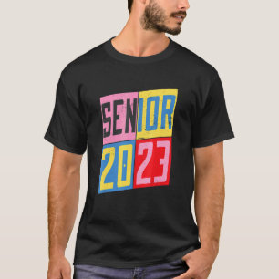 Senior 2023 Retro Back To School Class of 2023 Gra T-Shirt