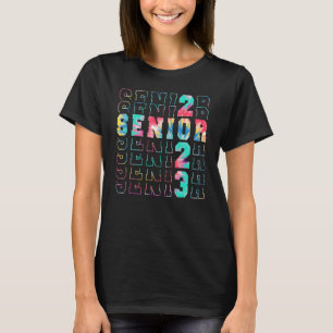 SENIOR 2023 Retro Class of 2023 Seniors Graduation T-Shirt