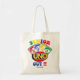 Senior 2023 uno out Funny Class Of 2023  Tote Bag